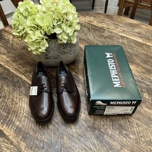 $299 MEPHISTO MEN'S SMITH COMFY Casual OXFORD LACE SHOE Size US 9 EU 8.5 NEW BOX